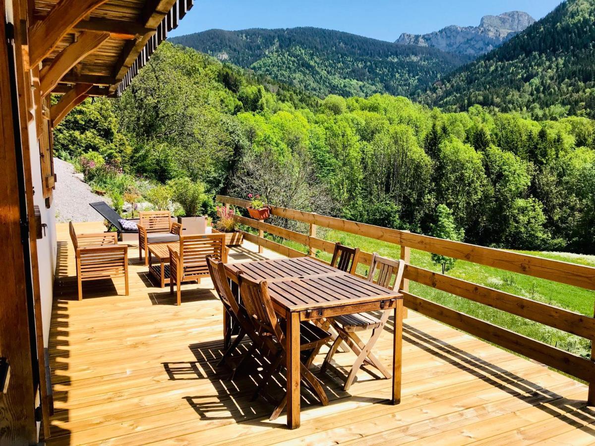 Chalet Eterlou Megevette Exterior foto